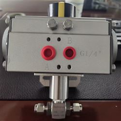 NKRBV91F-3psi1/4二通卡套气动球阀