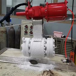 NKRDQ41低温型加长颈气动球阀