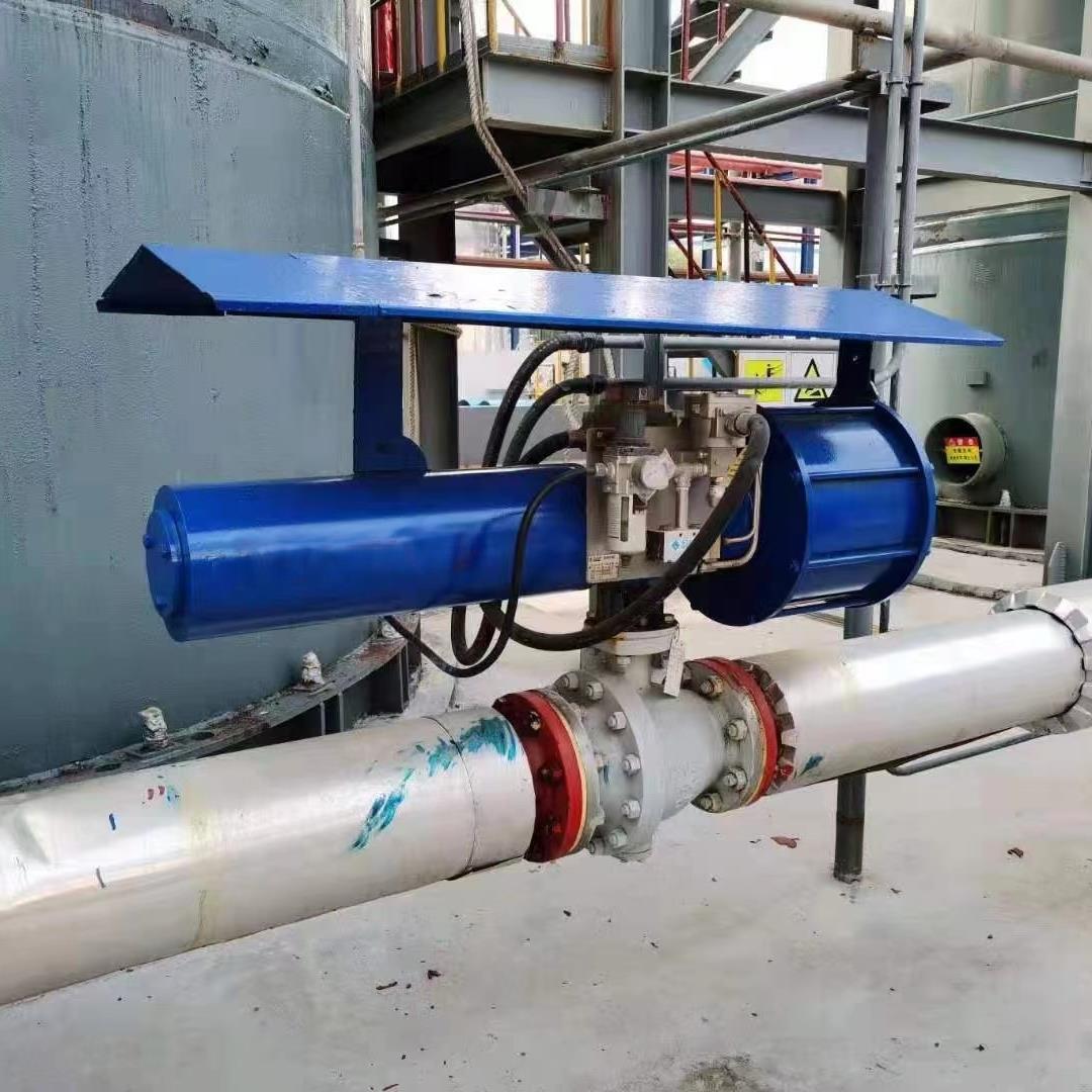 气动O型切断球阀