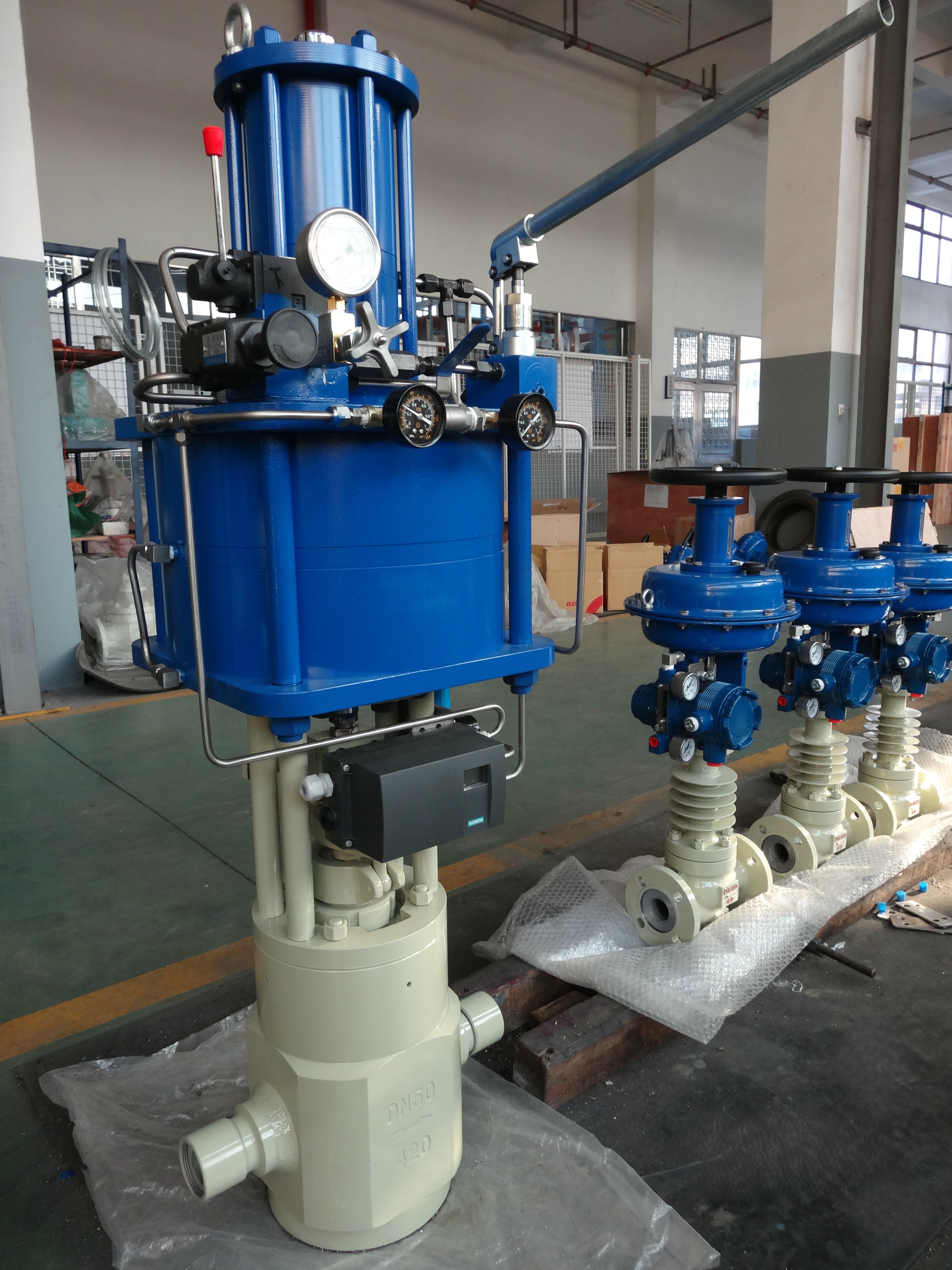 锅炉给水泵小流量调节阀