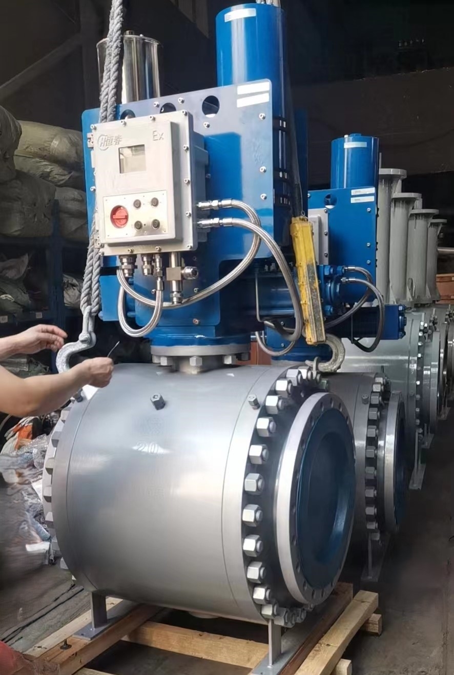 双活塞DBB电液联动球阀