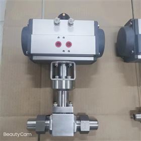 低温颈部加长气动焊接式球阀