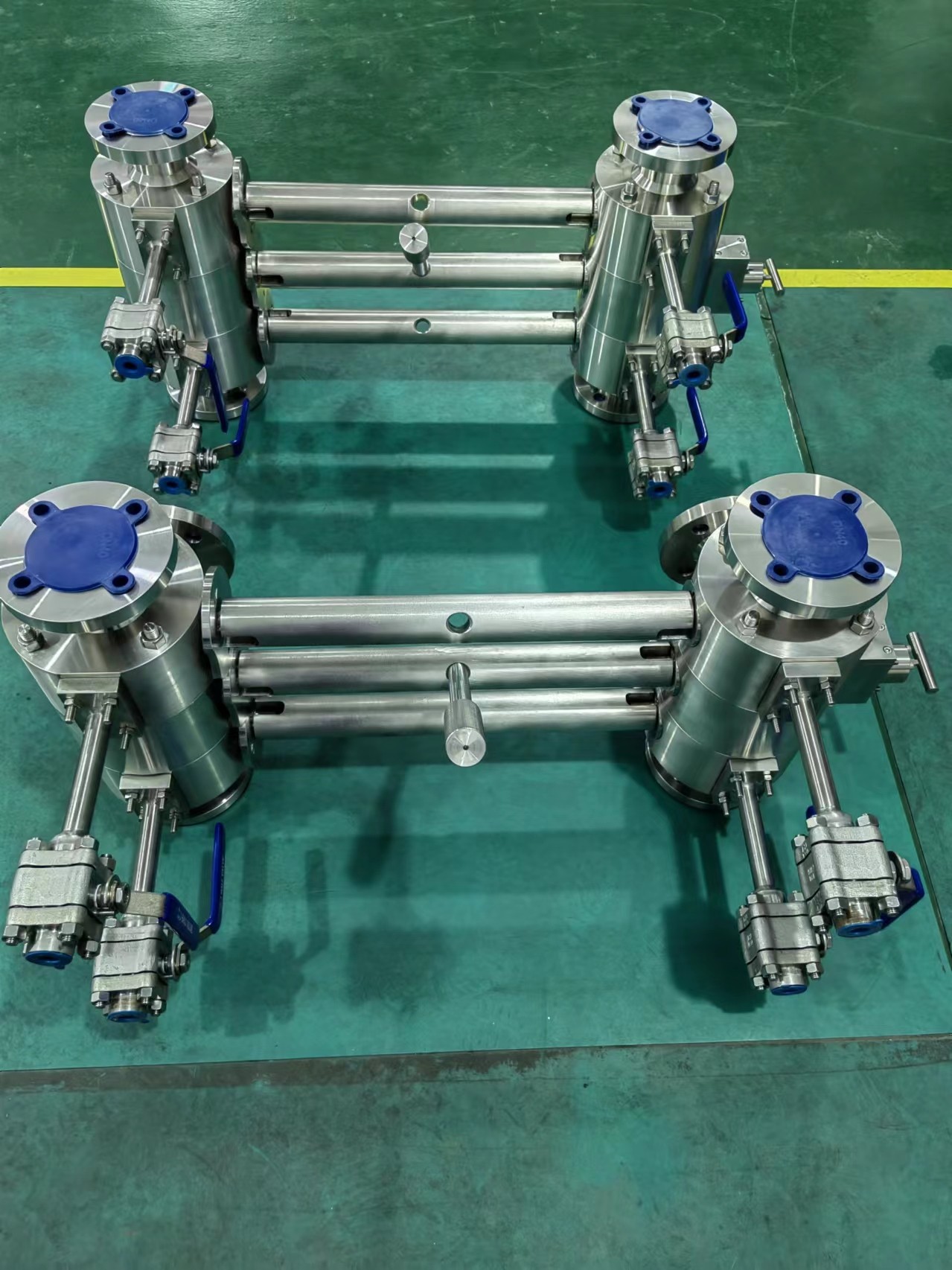 双联甲醇燃料双联过滤器切换DBB球阀成功交付