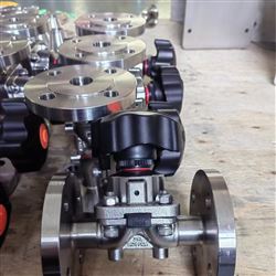 取样装置配套法兰式不锈钢隔膜阀
