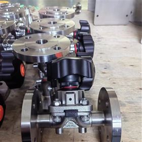 取样装置配套法兰式不锈钢隔膜阀