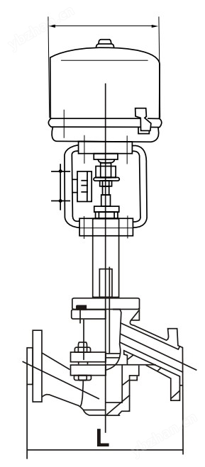 浓硫酸电动衬氟调节阀